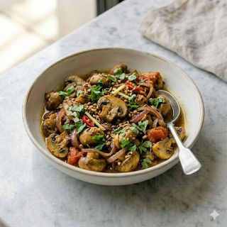 Mushroom Bhaji