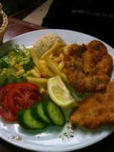 Escalope De Poulet-Panné