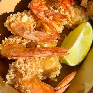 Креветки темпура