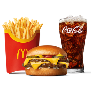 Дабл Чізбургер Меню