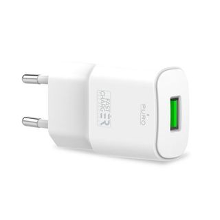 Cargador Rápido De Viaje Puro Usb-A 12 W Blanco - 8033830299452