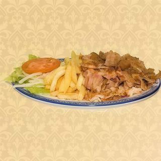 Menu Plato Doner Kebab Mixto