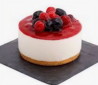 Monoporzioni alla cheesecake bosco