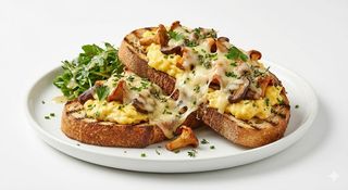 Breakfast Creamy Mushroom