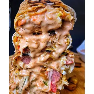 Large Chicken & Beef Shawarma