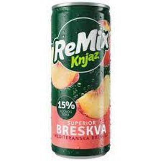 Knjaz remix breskva 250ml