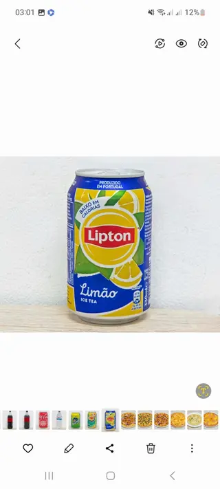 Lifton Limão 330ml 