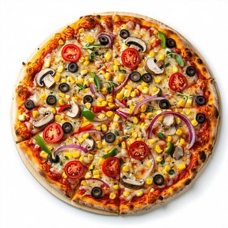 Pizza Clásica De Vegetarian (31 Cm.)