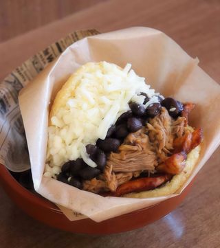 Arepa de pabellón