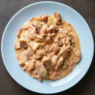 Thyme & Garlic Goat Stew