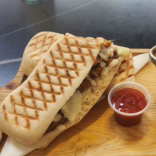 Panini de fingers de pollo