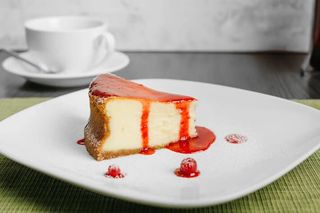 Американский чизкейк с клубничным желе