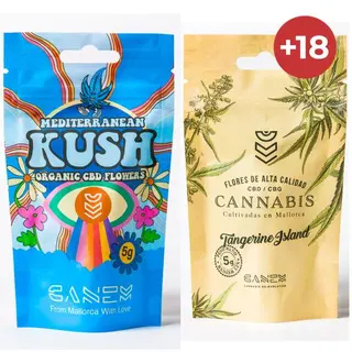 5g Mediterraean Kush + 5g Tangerine Island