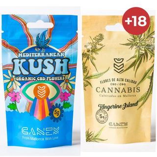 5g Mediterraean Kush + 5g Tangerine Island