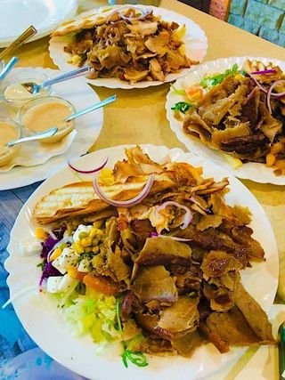 Sałatka z baraniną