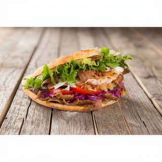 Menú Kebab Solo Carne