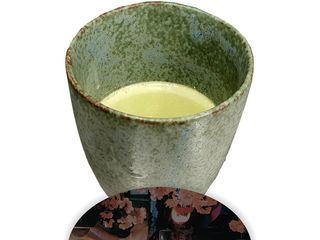 Panna cotta al matcha