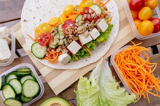 Кашка-рол vegan