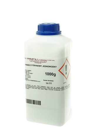 Kwas kwasek cytrynowy jednowodny CZDA 1kg STANLAB