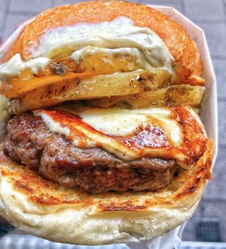 Panino Burger Boomboom Nduja