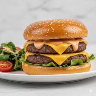 Hamburguesa Doble XXL