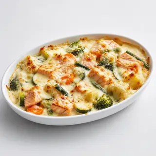 Légumes au Saumon