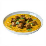 Curry dishes de cordero