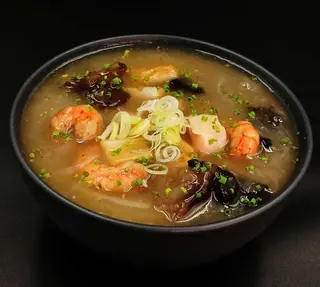Soupe fruits de mer 