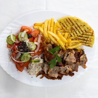 Piatto gyros maiale 