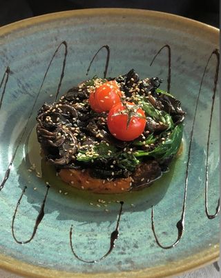 Vegetariano de Cogumelos