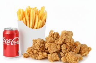 Menú De Pollo Rebozado