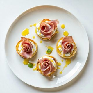 Rosette con prosciutto cotto e besciamella