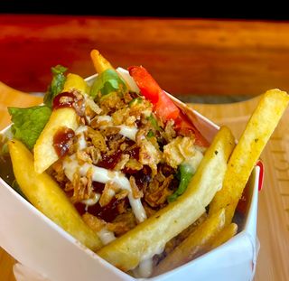 Бокс су-вид дърпано телешко