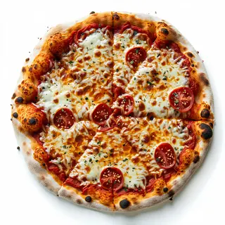 Pizza alla pala Margherita mezzo metro