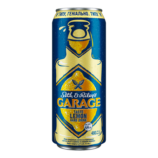 Пиво Seth&Riley's Garage Lemon світле з/б (0,48л)