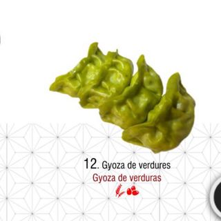 12.gyoza de verdura