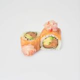 Salmone e Gambero rosso  (4 pz)