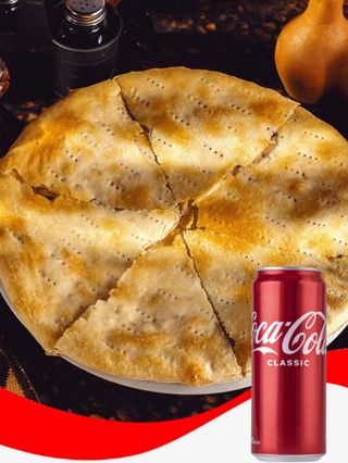 ლობიანი + კოკა-კოლა 0.33ლ 8.5 ლარი