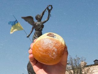 Донат шоколад-нутелла