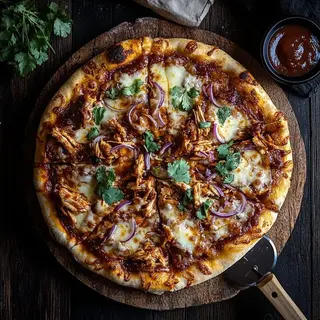 BBQ Steak Pizza