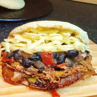 Arepa de pabellon