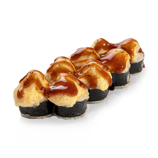 Запечений рол з печерицями (8шт/240г)