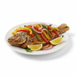 Pesce Tilapia Fritto