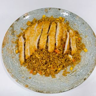 Arroz Con Pollo Crujiente