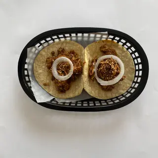Ración de Tacos De Mole Poblano