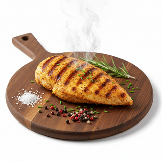 Petto di pollo croccante con pane speziato