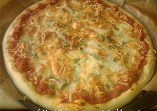 Pizza De Chicken Tikka (28 Cm.)