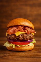 Menú Bacon burger