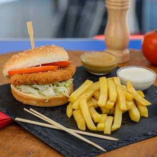 Hamburguesa Con Patata