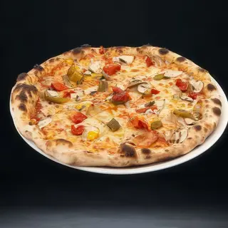 Pizza vegetariana (33 cm.)